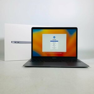 美品 MacBook Air Retina 13インチ (Late 2020) Apple M1 8コア/8GB/SSD 256GB スペースグレイ MGN63J/A 動作確認済み
