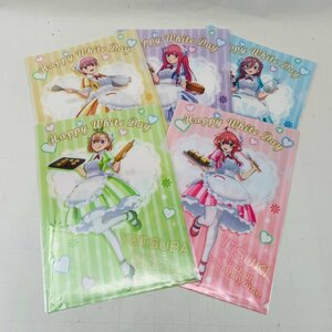 新品未開封 五等分の花嫁 × アトレ秋葉原 ホワイトデー クリアファイル 全5種セット