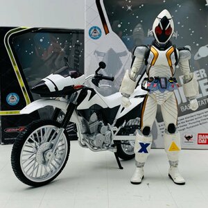 難あり中古品 S.H.Figuarts フィギュアーツ 仮面ライダーフォーゼ ベースステイツ マシンマッシグラー 2種セット