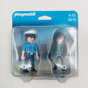 新品未開封 Play mobil プレイモービル 9218 デュオ・パック 警察官と泥棒