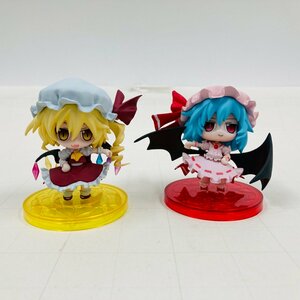 中古品 東方スーパーデフォルメシリーズ 東方Project レミリア&フランドール スカーレットデビル