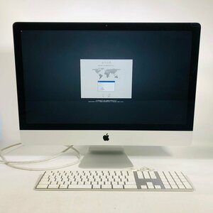 ジャンク iMac 27インチ (Late 2013) Core i5 3.4GHz/16GB/SSD 525GB ME089J/A