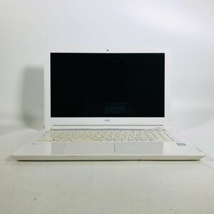 ジャンク NEC LAVIE ノートパソコン エクストラホワイト PC-NS730JAW