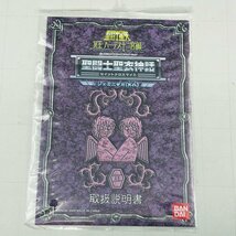 中古品 聖闘士聖衣神話 聖闘士星矢 冥王ハーデス十二宮編 ジェミニサガ 冥衣_画像7