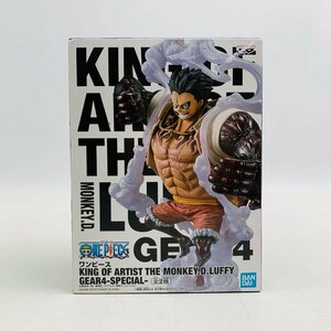 新品未開封 KING OF ARTIST ワンピース モンキー・D・ルフィ ギア4 SPECIAL A バウンドマン