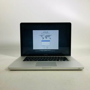 動作確認済み MacBook Pro 15インチ (Mid 2012) Core i7 2.3GHz/8GB/500GB MD103J/A