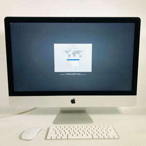 動作確認済み iMac Retina 5K 27インチ (Mid 2017) Core i5 3.4GHz/24GB/SSD 512GB MNE92J/A