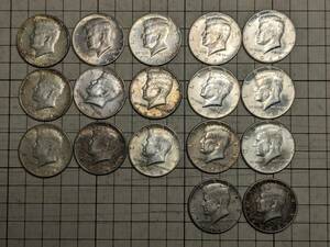 アメリカ 50セント銀貨 1964年 まとめ 総重量212g ケネディ ハーフダラー USA 外貨 外国 世界 海外 コイン 古銭 大量 