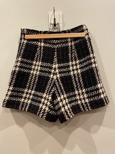 SPICK AND SPAN　size38 ショートパンツ チェック柄　ブラウン