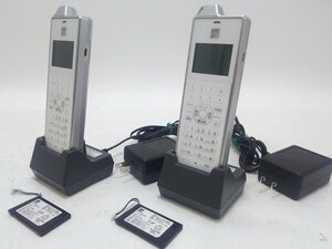 中古 ビジネスホン用 デジタルコードレス電話機 saxa(サクサ)PLATIAⅡ【PS800】充電器付き 2台セット