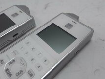 中古 ビジネスホン用 デジタルコードレス電話機 saxa(サクサ)PLATIAⅡ【PS800】充電器付き 2台セット_画像6