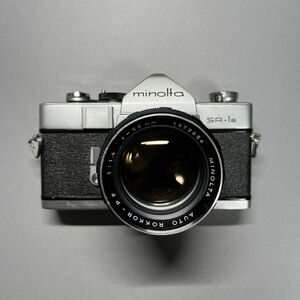 【銘機】MINOLTA SR-1s Auto Rokkor-pf 58mm f1.4付き