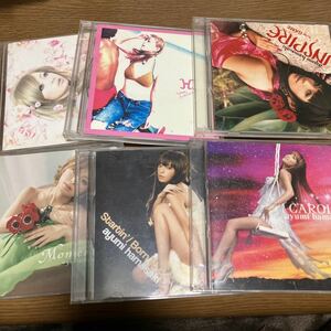 【209】浜崎あゆみ　CALOLS,INSPIRE,Startin’,Moments,H,GREEN シングルCD6枚セット