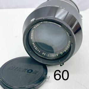 2AB27 Nikon ニコン NIKKOR-Q 1:3.5 f=13.5cm カメラ レンズ 中古 現状品