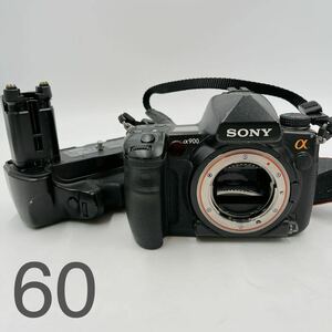 2AC42 美品 ソニー SONY α900 DSLR-A900 ボディ バッテリーグリップ VG-C90AM