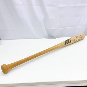 2AD82 1円〜 直筆サイン入りバット プロ野球 背番号2番 ミズノ 現状品