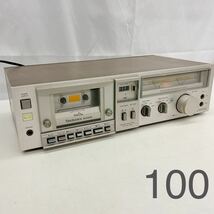 2AD62 Technics テクニクス RS-M240X カセットデッキ dbx搭載 ステレオ 中古 現状品 カセット動作確認/音出し未確認_画像1