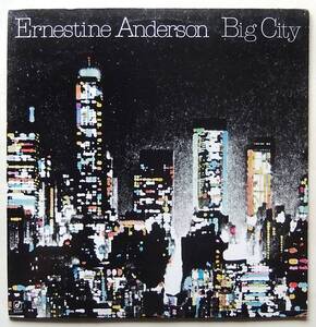 ◆ ERNESTINE ANDERSON / Big City ◆ Concord Jazz CJ-214 ◆ V