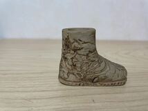 ビンテージ 彫刻 靴 アルゼンチン_画像3