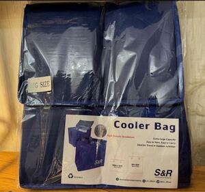 【Big size 2枚セット】S&R Cooler Bag クーラーバッグ　ビッグサイズ