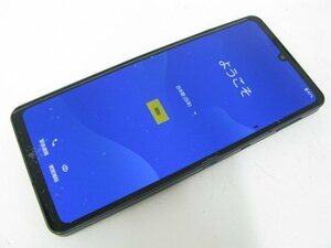 SIMフリー 楽天モバイル AQUOS sense6 SH-RM19 ブラック 【M2456】