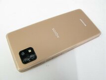 SIMフリー 楽天モバイル AQUOS sense6 SH-RM19 ライトカッパー 【M2510】_画像2