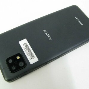 SIMフリー 楽天モバイル AQUOS sense6 SH-RM19 ブラック 【M2552】の画像2