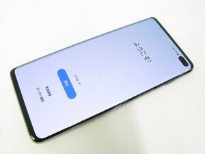 ドコモ SC-04L Galaxy S10+ プリズムブラック 【M2733】