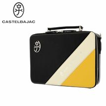 ★新品 定価29,700円 CASTELBAJAC カステルバジャック 2WAY 牛革 ミニショルダーバッグ 斜め掛けバッグ セカンドバッグ Milan ミラン 黒★_画像2