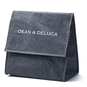 【DEAN&DELUCA*ディーン&デルーカ】ランチバッグ チャコールグレーの画像1