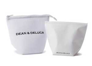 再値下【DEAN&DELUCA*ディーン&デルーカ】クッションバッグインバッグ ホワイト S