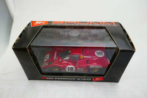  Ferrari 512M 1/43 out box attaching % Brumm FERRARI 512 M SCUDERIA Le-Man 1971 #16 Best Brumm Solido Vitesse