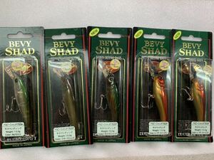 [ unopened ] Lucky Craft baby Shad 5 piece set 