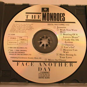 SONOPRESS【W.Germany盤】THE MONROES / FACE ANOTHER DAY SONOPRESS CDP 7-46261-2/B-4414の画像3