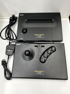 中古　NEOGEO X ネオジオX 本体 アーケードコントローラー アケコン NINJA MASTER'S ニンジャマスターズ 　携帯ゲーム機