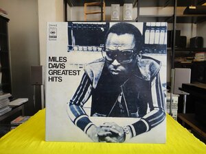 LP/CBS SONY マイルス・デイビス Miles Davis『MILES DAVIS GREATEST HITS』