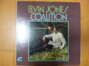 ELVIN JONES/COALITION　US盤 BLUE NOTE BST-84361　VAN GELDER刻印