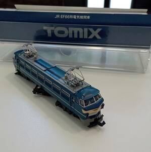 #1177【TOMIX/Nゲージ/電気機関車/現状品】JR EF66形 2109 動作未確認 中古品 現状渡し