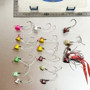 シマノ(SHIMANO)　炎月 一つテンヤ　まとめてセット　