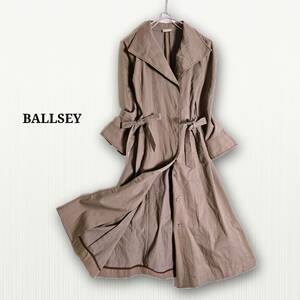 ボールジー BALLSEY トゥモローランド ３万 両サイドウエストマーク 羽織 ワンピース 春コート 日本製