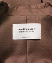 beautiful people テーラードジャケット レディース ビューティフルピープル 中古　古着_画像3