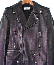 Saint Laurent Paris ライダース メンズ サンローラン　パリ 中古　古着_画像4