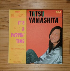 JPNオリジナル/山下達郎 /Tatsuro Yamashita /1978年 2枚組LPレコード /It's A Poppin' Time/ 帯付
