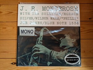 US classic records/J.R.Monterose/BLUE NOTE 1536/ジェイ・アール・モンテローズ/ブルーノート/200g重量盤/高音質/MONO/深溝/モノラル