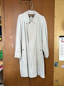 古着 BURBERRYS / バーバリーズ ステンカラートレンチコート バーバーリーチェック ベージュ サイズ メンズ trench coat LONDON gucci