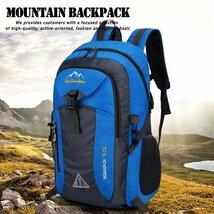 リュック メンズ レディース 防水 スポーツ 軽量 リュックサック 32L アウトドア キャンプ ジム 登山 散歩 7988248 オレンジ 新品_画像2