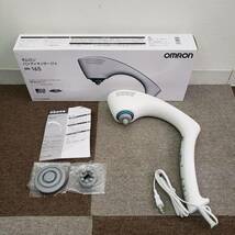 【動作確認済み】 送料格安 付属品完備 OMRON オムロン ハンディマッサージャ HM-165 SN.19Y0F_画像1