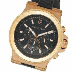 1 иен Michael Kors Michael Kors QZ Date MK-8184 чёрный циферблат раунд хронограф наручные часы торговых марок кварц часы 1120520231212