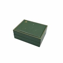 1円 ROLEX ロレックスケース 時計用 空箱 BOX 内箱 11.00.01 デイトジャスト ヴィンテージ レア 正規品 緑 グリーン 1244720240206_画像2