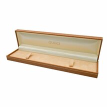 1円 稼働 箱/コマ５付 GUCCI グッチ 9000L QZ クオーツ デイト 3針 白 アイボリー文字盤 SSコンビ 腕時計 ２ロウ レディース 1256020240206_画像8